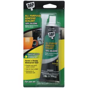 DAP All-Purpose Adhesive Sealant Clear 82.8ml DAP All-Purpose Adhesive Sealant Clear 82.8ml